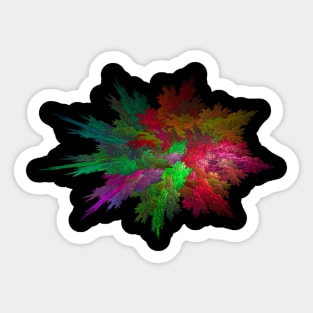 Colourful Explosion Sticker